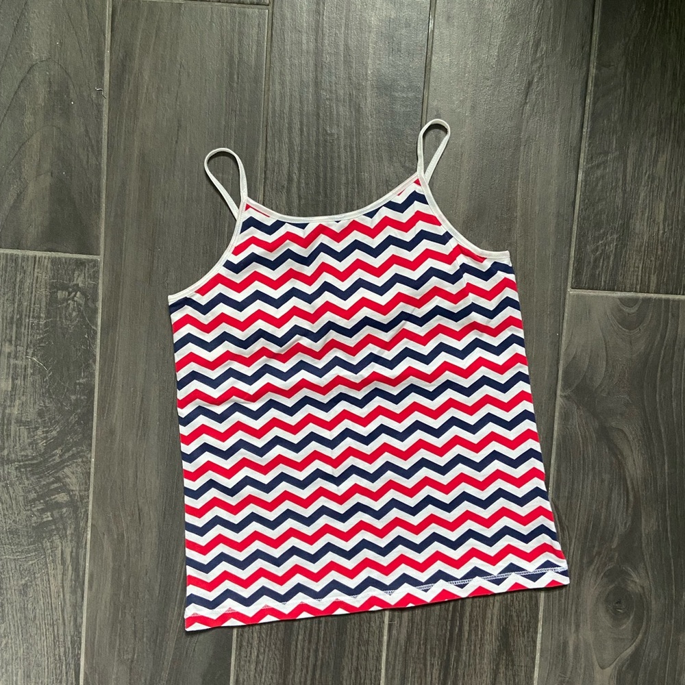 Faded Glory Girl’s Tank with shelf bra; Size L